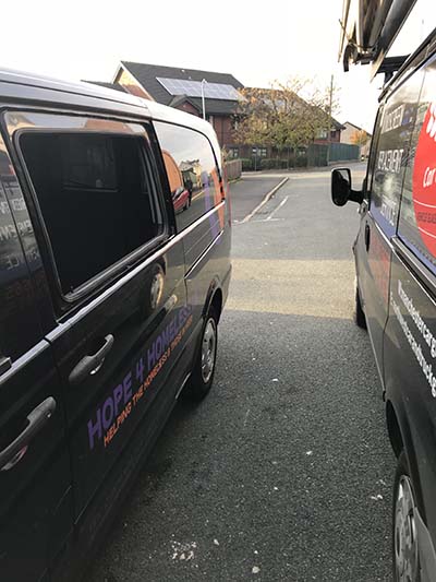 Mercedes Vito Door Glass Replacement - after